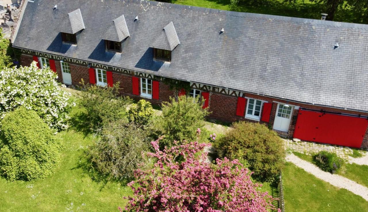 Rouge Cottage Gite 4 Etoiles Billard Gueutteville-les-Gres Exterior foto